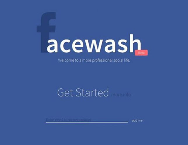 Aplikacioni “Facewash” pastron menjëherë profilin në Facebook