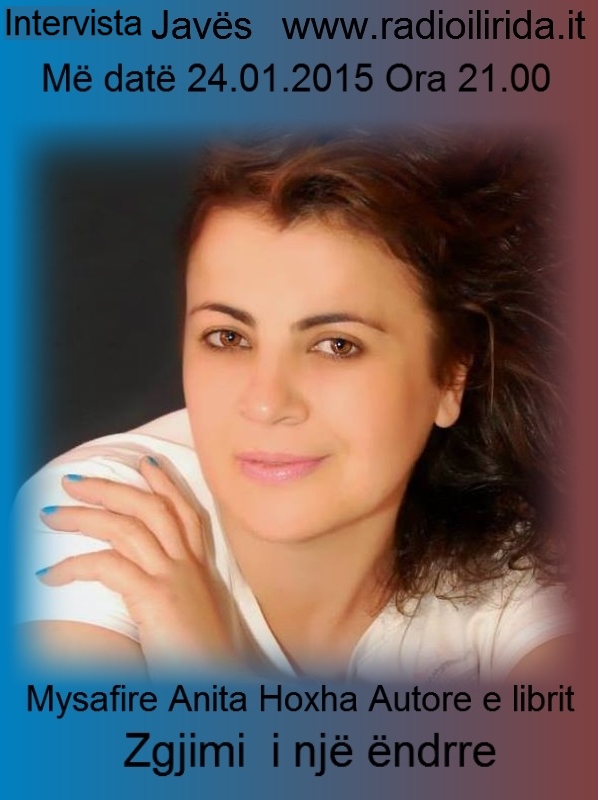 Intervista Javës me Anita Hoxha Autore e Librit Zgjimi  i një ëndrre